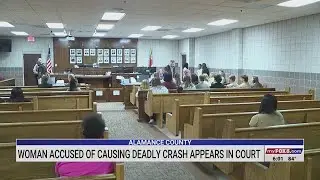 Woman accused of causing deadly crash in Alamance County appears in court