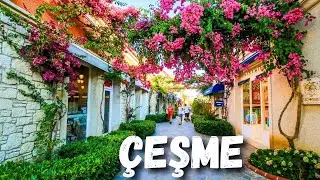 Çeşme Sokakları - Çeşme Turu - Çeşme Walking Tour - Çeşme Gezilecek Yerler - Çeşme İzmir Turkey