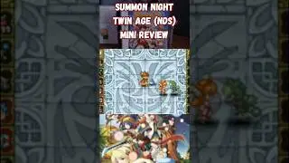 The most Unique DS Action rpg ever: Summon night Twin Age review #Atlus #Videogame #bandai #Jrpg
