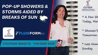 Friday Noyes&rsquo; Notes/1&deg;Outside Today: Pop-Up Showers & Thunder, Aided By Breaks of Sun