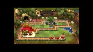 Go Home Dinosaurs! - 1-20 - Walkthrough - 3 steaks! (easy way) BOSS!
