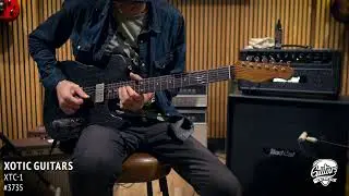 Xotic XTC-1 T-Style | Mahogany Body & Neck / Ebony Fretboard | RV-PAF Humbuckers | #3735