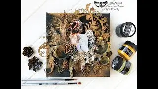 Video tutorial with Texture Fantasy. Owl's Spirit for Finnabair