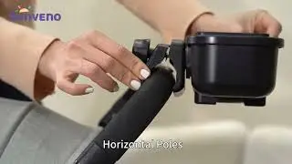 SUNVENO 3-in-1 Stroller Cup Holder