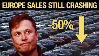 Tesla's Europe Sales CRASHING Despite New Model Y!