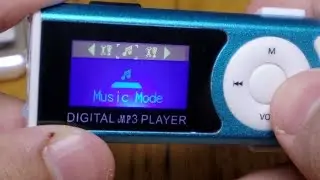 Cheap &pound;3 Digital MP3 Player, SD card, LCD Review!!