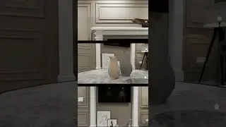 TV Unit design with a neo-classical touch!