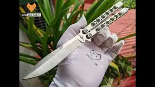 Balisong BM42 Steel - C&aacute;o Balisong