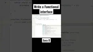Write your own Functional Interface In Java 8 || Java Interview questions and answers 