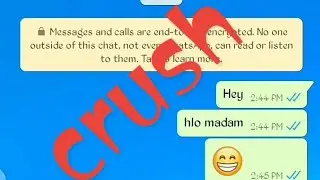 School Crush Chatting WhatsApp status||Heart broken chatting with crush💔||WhatsApp status Song chat
