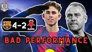 BARCELONA GOT ISSUES 😬 | Barcelona 4-2 Slavia Prague Match Reaction