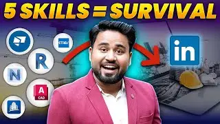 5 Skills Every Civil Engineer Must Learn to Survive in 2026 |Career Growth Guaranteed