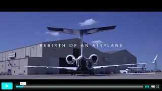 Rebirth of an Airplane- Timelapse of a Global 120 month Inspection