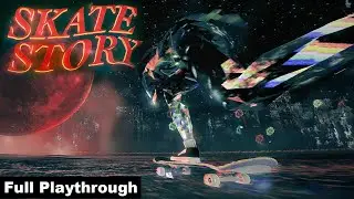 ACID TRIP SKATEBOARDING GAME IS WILD! (Skate Story Full Playthrough)