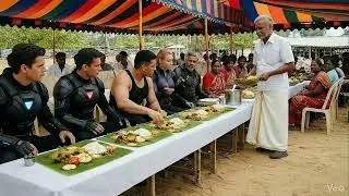 When Superheroes Attend a South Indian Wedding Lunch 😂🍌