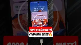 Oppo K13 Charging Speed🔥 80 Watt Charging😱
