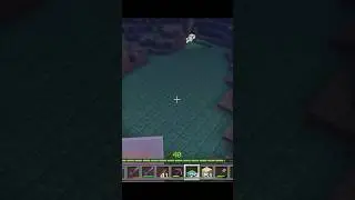 初コンジットの効果に感動するゴリラ #マイクラ #マインクラフト # #minecraft