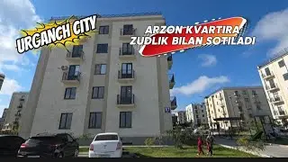 Urganch shahri yani Urganch city 2 xonali kvartira sotiladi Arzon kvartira