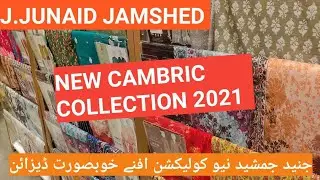 J. New Cambric Collection 2021 | J. new collection 2021 | Junaid Jamshed New Winter Collection 2021