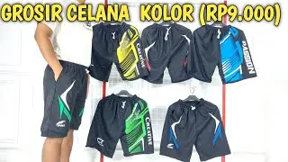 GROSIR CELANA  KOLOR / CELANA OLAHRAGA / CELANA PENDEK PRIA TERLENGKAP