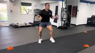 Sprint - Split - 45 degree Reverse Break + Recover Bolt Performance Therapy