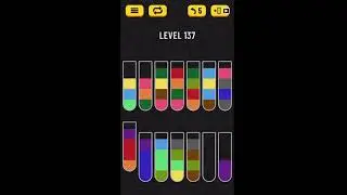 Water Sort Puzzle Level 137
