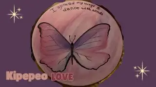 Taking it slow after the hospital - painting in bed 🦋