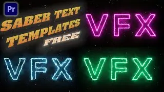 Free Download Saber Text Template For PUBG Montage in Premiere Pro 2020 |  Hindi | VFX-Studio.in