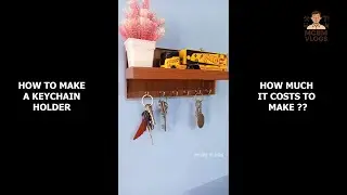 Hardware Shop DIY Key Holder | வீட்டிலே Key Hanger செய்வது எப்படி | Tamil DIY Project