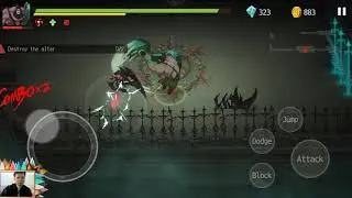 Dark Raider: Boss A Spider With Human Face