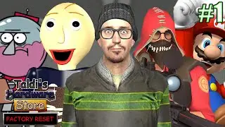 MINI GAME FACTORY | Taldi's Hardware Store - Factory Reset - Other Baldi Games