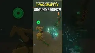 LOW GRAVITY Ground Pound?! 🤩 (Zelda TOTK)