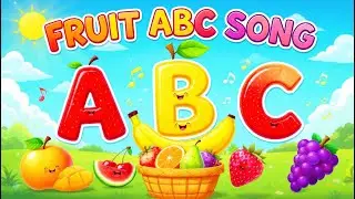 Fruit ABC Song for Kids | Learn Alphabet with Fruits A–Z
