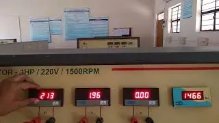 Load Test on DC Shunt motor Experiment Demonstration