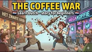 Learn Dutch with Stories (A1) - The Amsterdam Coffee Shop 🇳🇱