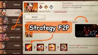 Hero Combo, Talent Tree, Priority Skill for Hero Julien Doomsday Last Survivors