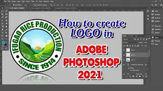 Create a Logo in Photoshop 2021 | Basic Editing for Beginners | logo tutorial | tagalog