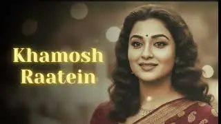 Khamosh Raatein | 1960s Retro Bollywood Sad Song | Mere Mehboob Qayamat Hogi Style