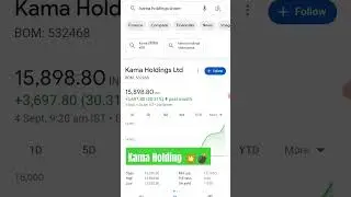 Kama Holding Blast💥💣|Stock Market 🔥💸|Investing with Samir 💵✌🤩