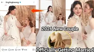 2026’s Couple! Lingling Kwong and Orm Kornnaphat’s Church Wedding Is on the 15th, Agency Announces