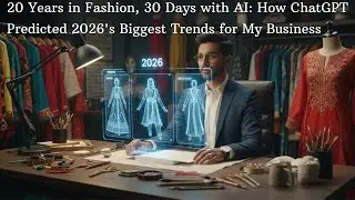 20 Years in Fashion, 30 Days with AI How ChatGPT Predicted 2026's Biggest Trends for My Business