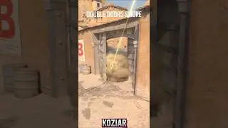CS2 DUST2 BEST DOUBLE DOORS SMOKE EASY LINEUP