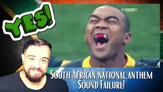 PROUD MOMENT! │ South African national anthem sound failure