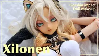 【原神】シロネンさんのドールを作ってみた！/ Genshin impact Xilonen doll make-up