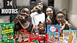 Eating Christmas Foods for 24 HOURS