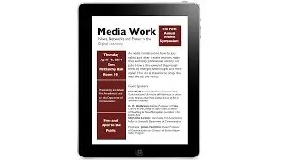 Media Work: News, Networks and Power in the Digital Economy