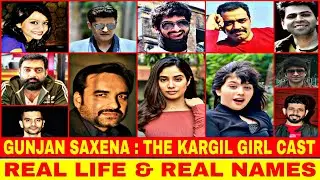 Gunjan Saxena: The Kargil Girl Movie All Actors And Actresses Cast In Real Names [Netflix India]