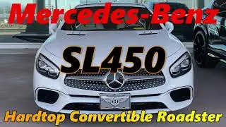 Mercedes Benz SL450 Roadster Hardtop Convertible  |  3.0L V6 BiTurbo  |  362HP  |  369 Lb-Ft  |  9A