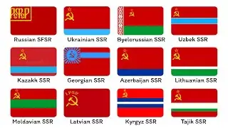 Every Soviet Socialist Republic of USSR