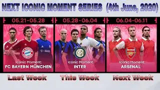 PES 2020 || FREE ICONIC MOMENT SERIES NEXT WEEK | PLAYERS MAX RATING